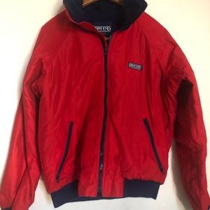 Vintage Lands End bomber jacket